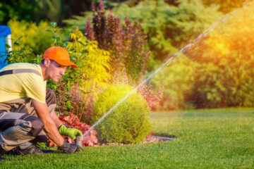 sprinkler head adjustment